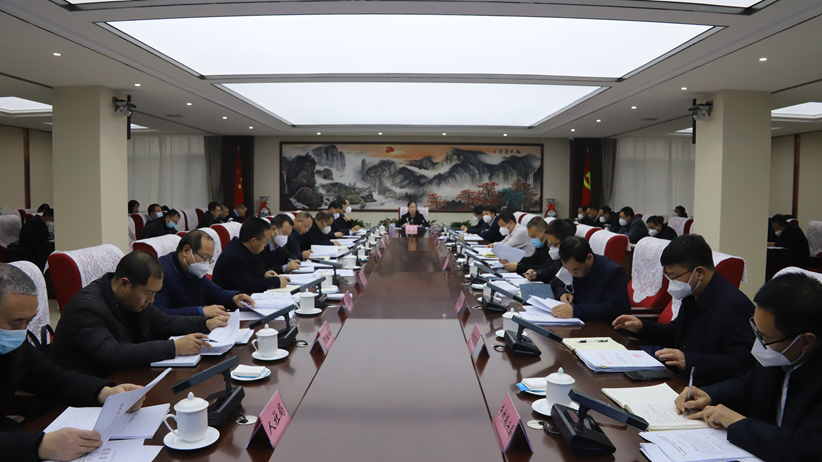 王丽主持召开县政府第27次常务会议
